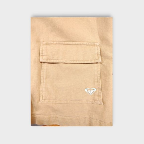 Roxy Quicksilver Khaki Light Blue Inside Jacket Medium - Picture 3 of 7